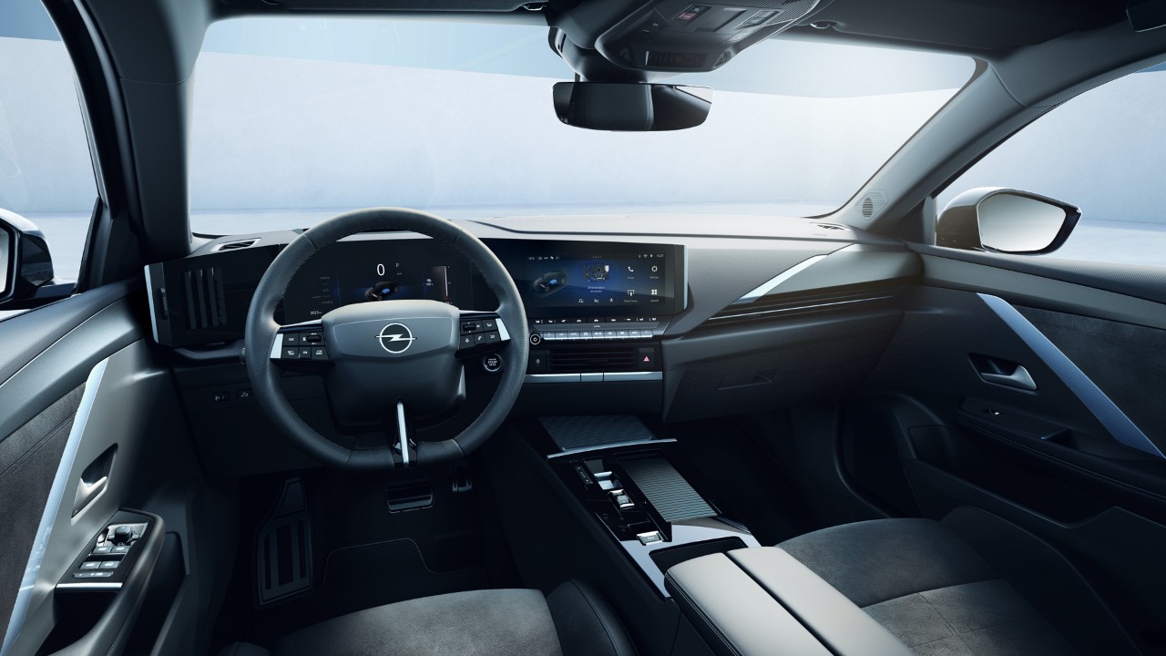 Opel, Astra, Kombi, Interiør, Dashboard, Pure Panel, Elbil
